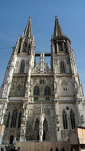 Regensburg, arkitektur, Tyskland, dom
