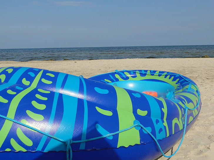 chèo thuyền, nước, tôi à?, Bãi biển, mùa hè, màu xanh, kỳ nghỉ