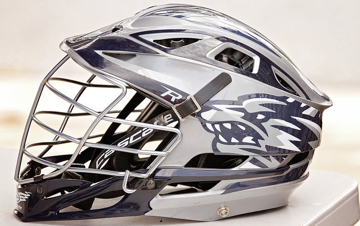 casco, Lacrosse, attrezzature