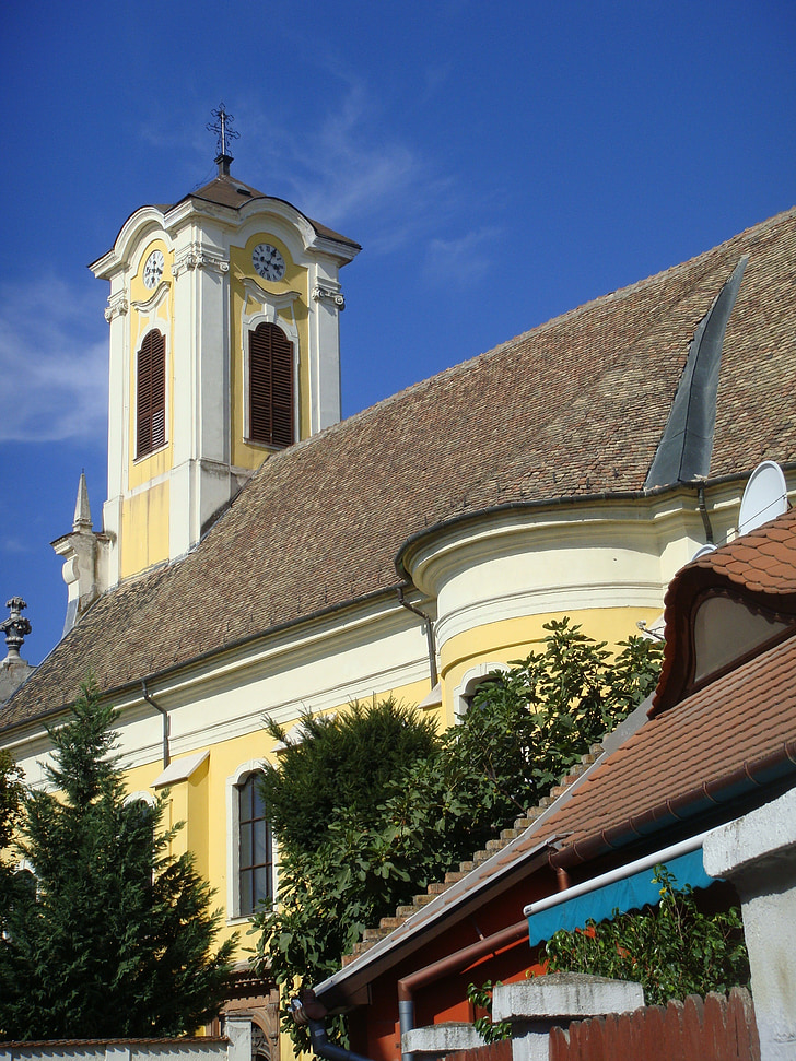 baznīca, St johannis, Szentendre, Romas katoļu, arhitektūra, Ungārija