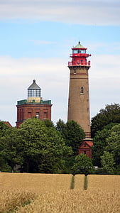 cape arkona, rügen, cliff, lighthouses, warning signal, seafaring, baltic sea