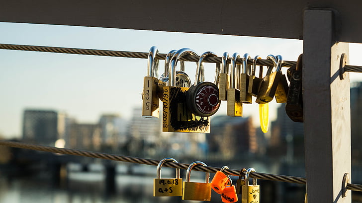 ổ khóa, Padlocks, an ninh, an toàn, an toàn, chìa khóa, Melbourne