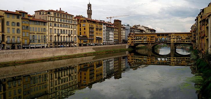 Florenz, Italien, Toskana, Firenze, Wahrzeichen, touristische, Panorama