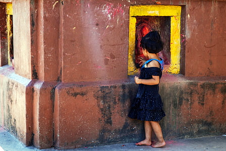 Nepal, Çocuk, din, Kadınlar, insanlar, bir kişi, kadın