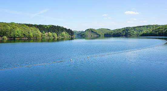 Lake, cảnh quan, nước, Thiên nhiên, Dam, màu xanh