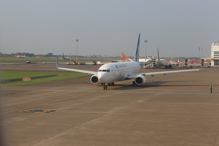 αεροπλάνο, Garuda, Boeing, αεροσκάφη, επιβατηγό αεροσκάφος, Jet, αεροπλάνο