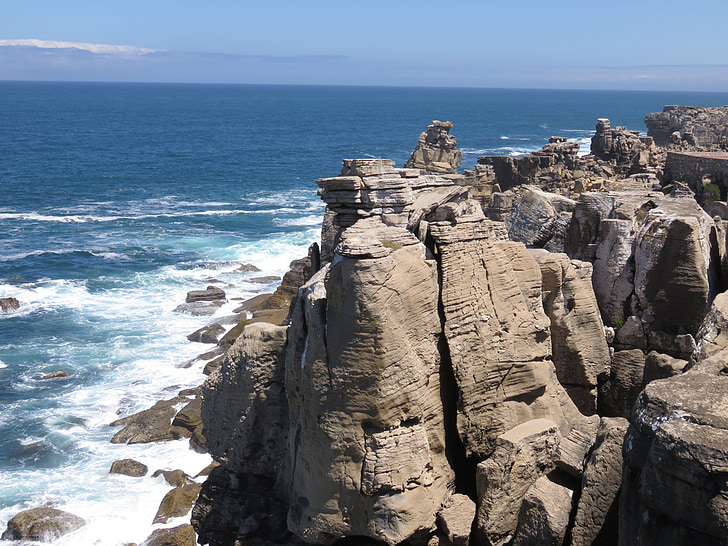 szikla, óceán, tenger, Roche, oldalán, Atlanti-óceán