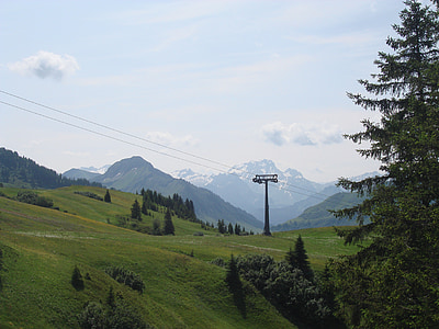 Allgäu, muntanyes, natura, llunyà, Hochalm, Prats de muntanya, l'Outlook