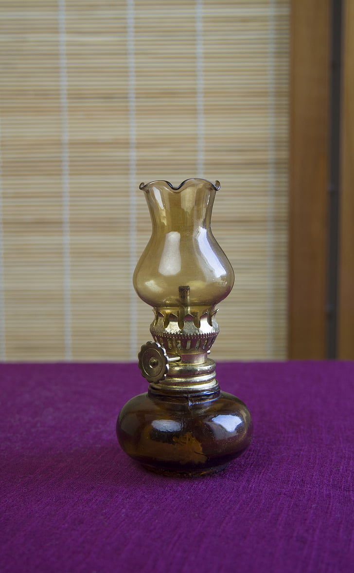 Lámpara de aceite, lämpchen pequeño, lámpara mágica, oriental