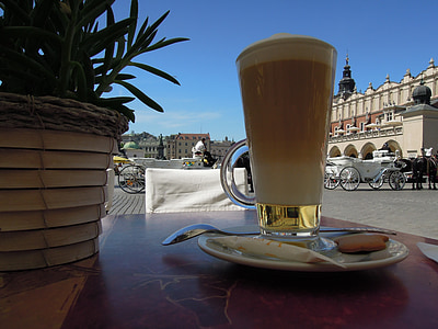 Κρακοβία Krakow, Πολωνικά, καφέ, ποτό, φλιτζάνι καφέ, Κύπελλο, κούπα