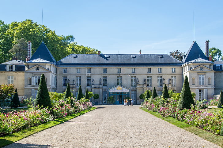 Malmaison, slottet, Napoleon, Frankrike, arkitektur, Park, Paris
