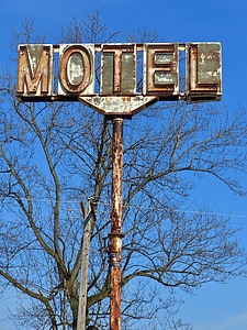 Motel, Hotel, tidur, Pennsylvania, jalan, perjalanan, perjalanan