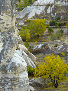 Cappadocia, martwica, formacje skalne, Turcja, krajobraz, Rock, Natura