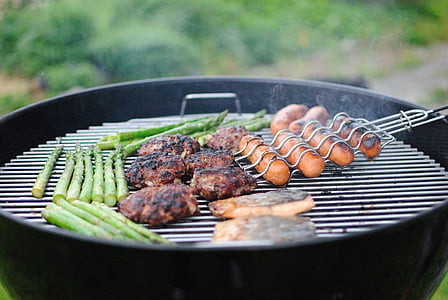 grilling, hotdogs, hamburger, barbecue, grill, bbq, cooking
