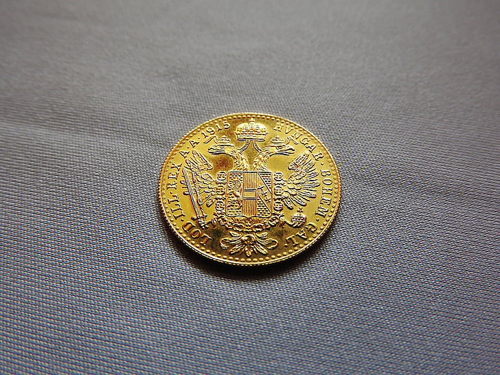 golddukat, moneda d'or, or, moneda