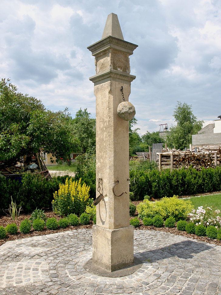Pranger, Wang, Basse-Autriche, monument, colonne, Memorial, Parc