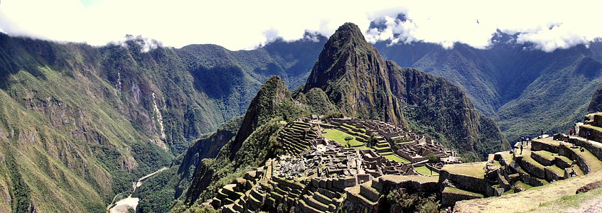 Machu pichu, Peru, Inca, eski, Şehir, Geçmiş, dağlar