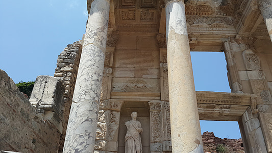 Efes, Turki, Ephesos, Selcuk, Aydin, arsitektur, Arkeologi