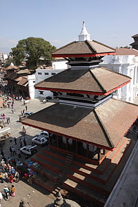 Népal, boulettes de Kathu, l’ancien temple, Palais, architecture, cultures, scène urbaine