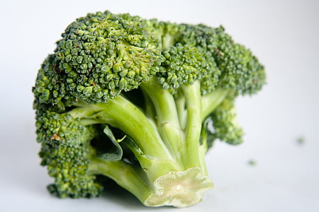 brócoli, verde, verduras, florecillas, alimentos, comestibles, crudo