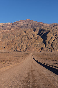 desert, road, landscape, scenic, nature, mountain, straight