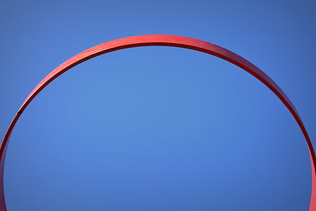 udara, biru, Ring basket, merah, lingkaran