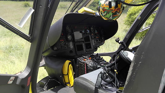 spasilački helikopter, helikopter, hitnu pomoć helikopterom, zraka spašavanje, snimka mozga Flair tehnikom, Christophorus, rotora