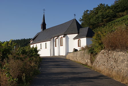 Igreja, Capela, Mosel, Lieser, edifício, casa de adoração, pequena igreja