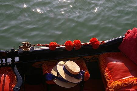 gondole, Venise, Allemagne, bateau nautique, transport, eau, mode de transport