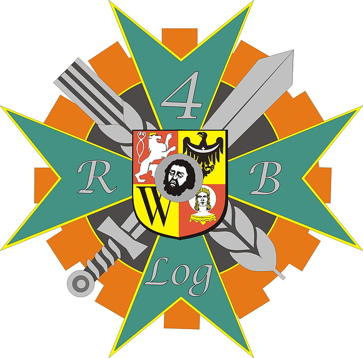 vojenské, logo, insígnie, Poľsko, znak, symbol, členstvo