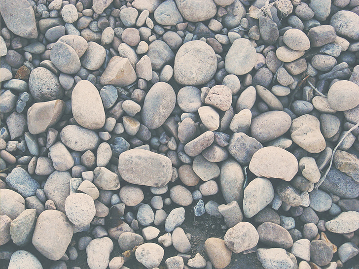 pietre, ciottoli, spiaggia, mare, grigio, pietra, trama
