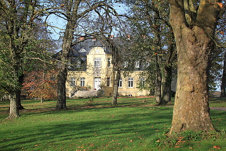 Manor, Manor house, nemovitosti, Meklenbursko, budova, venkovský dům, Vila
