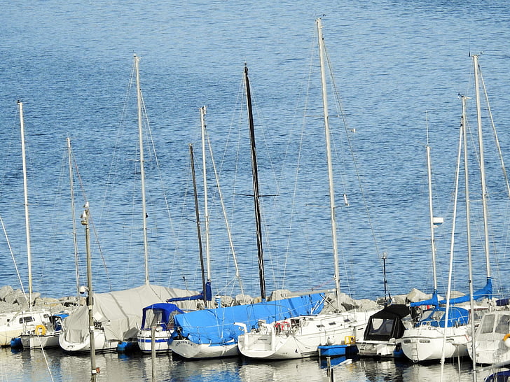 Fjord, gandsfjorden, Boote, Segeln, Segelboot, Meer, Segeln