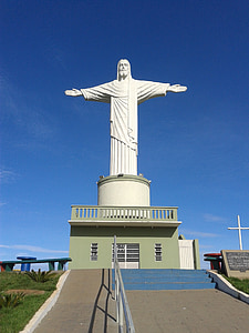 Kristus Frälsaren, Morrinhos, replika, monumentet, konst