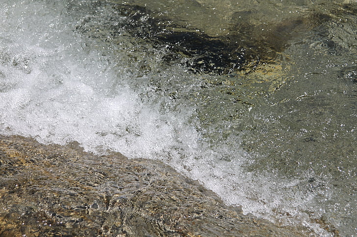 agua, en vivo, aerosol, de Bach, Río, cascada, naturaleza