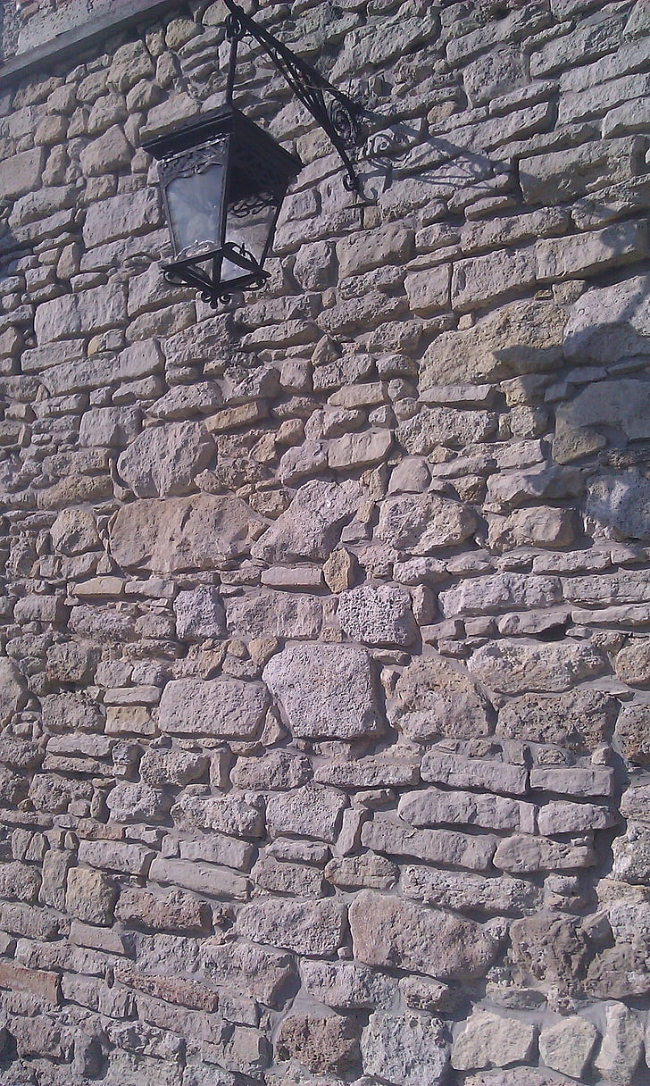 olesko castle, kammennaâ vegg, slottet, vegg, gamle, arkitektur, murstein