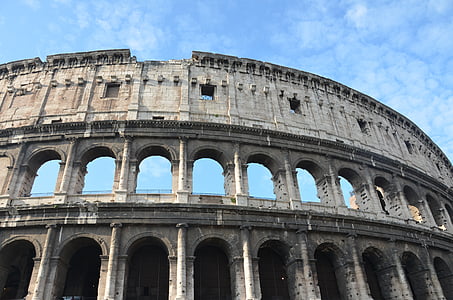 Itália, cênica, Ver os 10, Coliseu, Roman, Anfiteatro, Roma - Itália