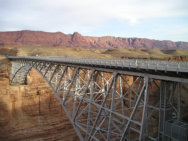 bridge, usa, gorge, arizona