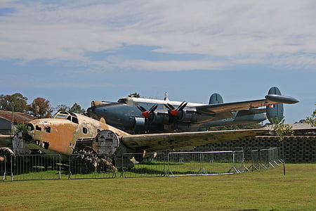 文图拉, 轰炸机, 残骸, 显示, 飞机, 飞机, 固定的翼