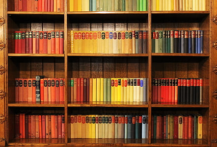 books, bookshelf, library, literature, shelf, bookcase