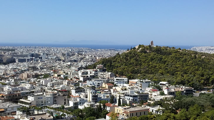 Athen, Blick, Landschaft, Griechenland