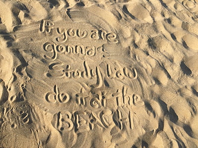 пляж, пісок, слова, написання, мото, Цитата, дослідження