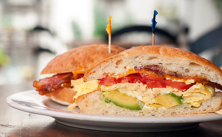 αυγό, σάντουιτς, τροφίμων, ψωμί, γεύμα, σνακ, πρωινό