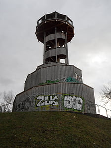 Turnul, Turnul de observaţie, Lookout, arhitectura, clădire, Scari, scară în spirală