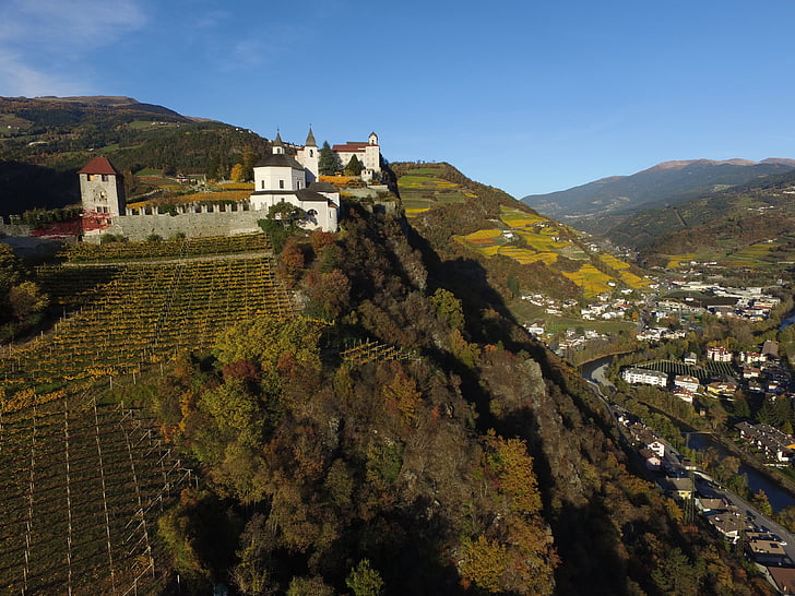 samostan, saeben, klausen chiusa, Južna Tirolska, Eisacktal