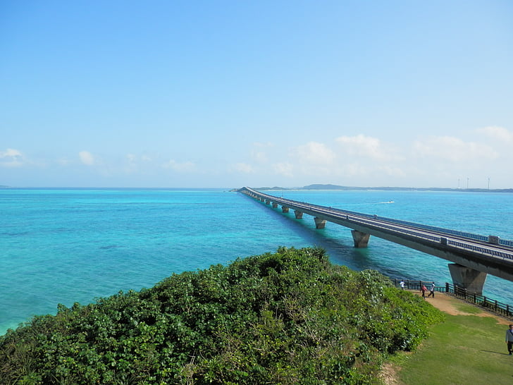 Meer, Brücke, Miyako-Insel