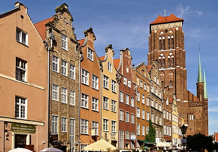Pologne, Gdańsk, Église Sainte-Marie