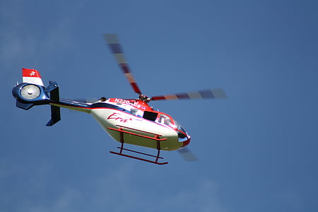 RC, model de, helicòpter, fent de model d'escala