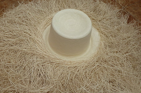 帽子, 编织, 工匠, 编织, 工艺品, 传统, 稻草