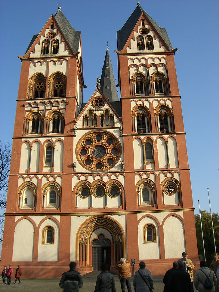 kyrkan, dom, Limburger dom, arkitektur, Domkyrkan, religion, berömda place